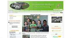 Desktop Screenshot of gesamtschule.huellhorst.de